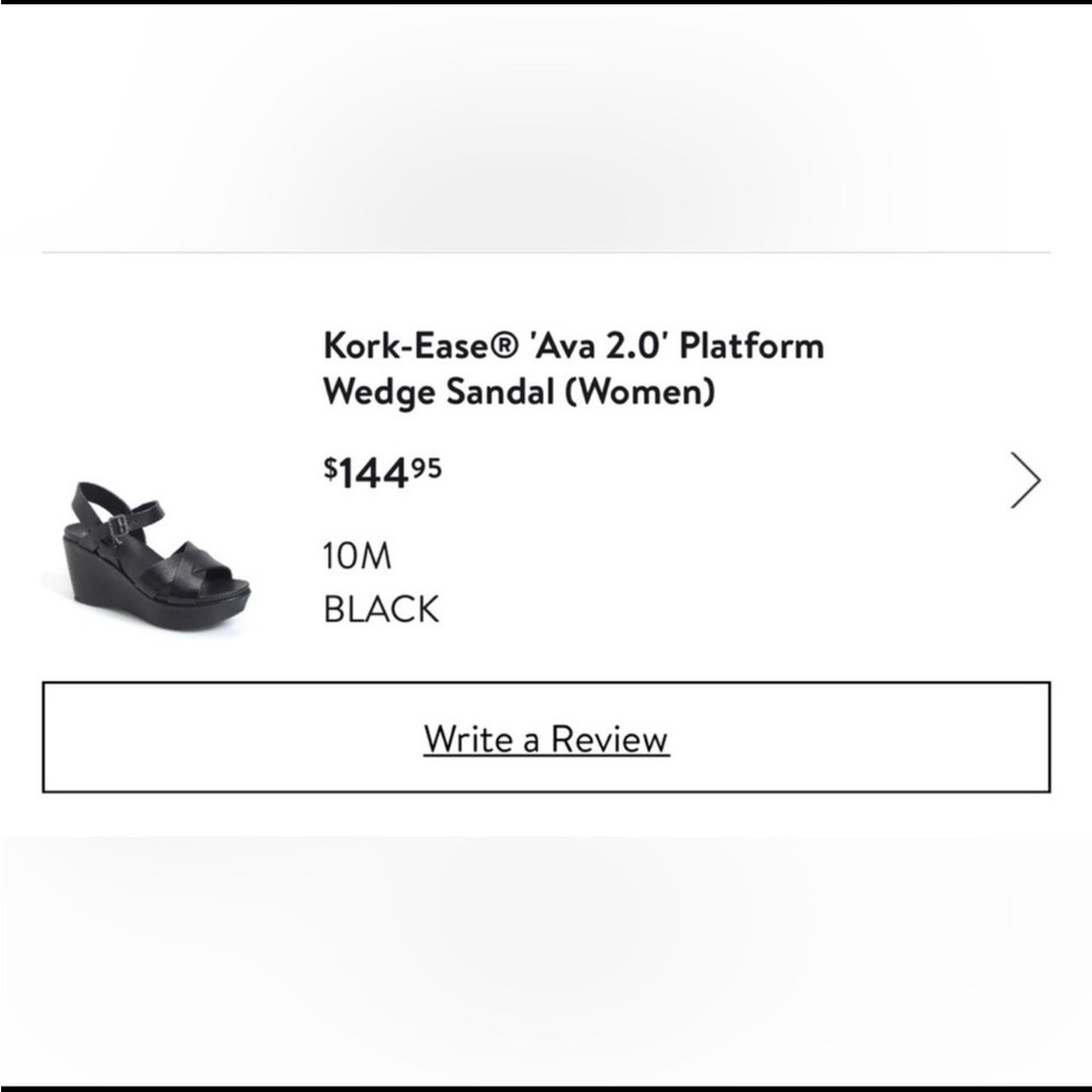 Kork-Ease 'Ava 2.0' Platform Wedge Sandal